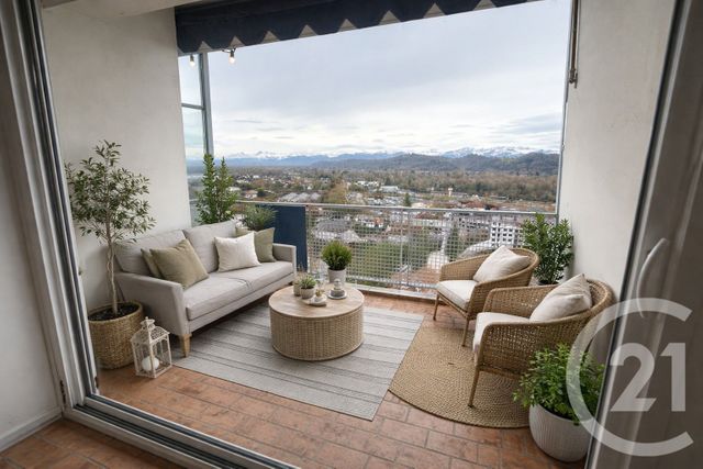 Appartement F3 à vendre - 3 pièces - 70.0 m2 - PAU - 64 - AQUITAINE - Century 21 O.C.I. Immobilier