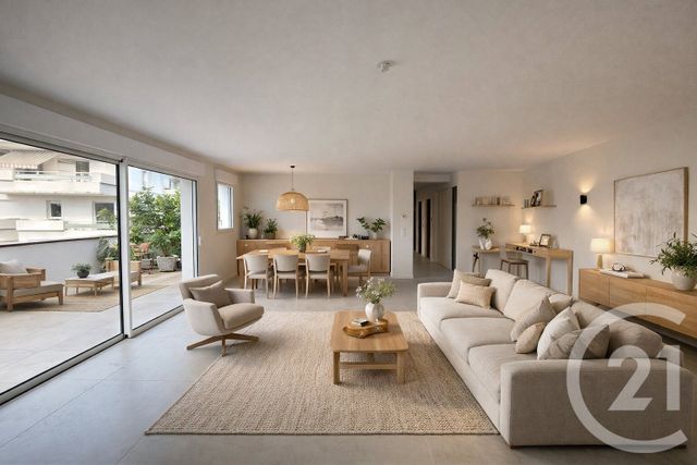 Appartement à vendre - 5 pièces - 126.0 m2 - PAU - 64 - AQUITAINE - Century 21 O.C.I. Immobilier