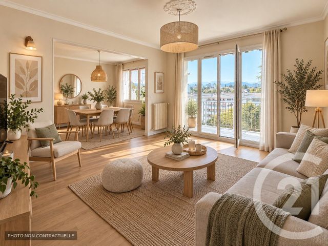 Appartement F3 bis à vendre - 3 pièces - 67.0 m2 - PAU - 64 - AQUITAINE - Century 21 O.C.I. Immobilier